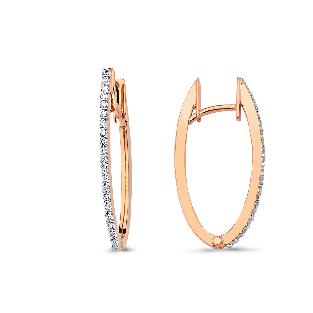 0.29 kt. Diamant-Ohrringe