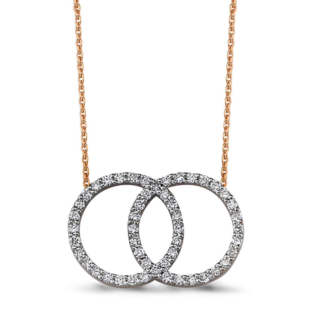 0.20 kt. Diamant-Halskette