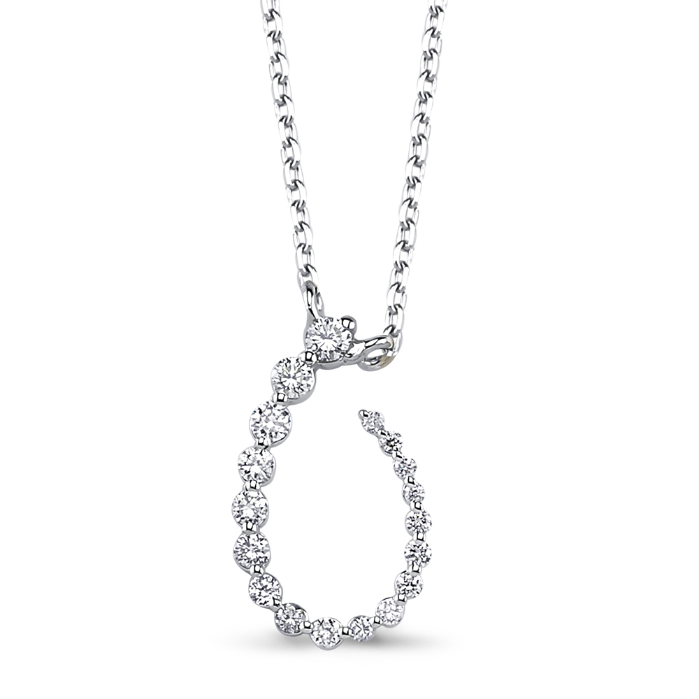 0.20 kt. Diamant-Halskette