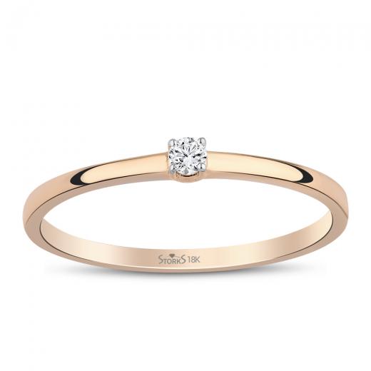 0.04 kt. Diamant-Ring