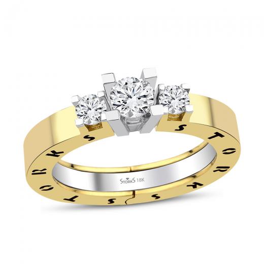 Storks Diamant-Ring