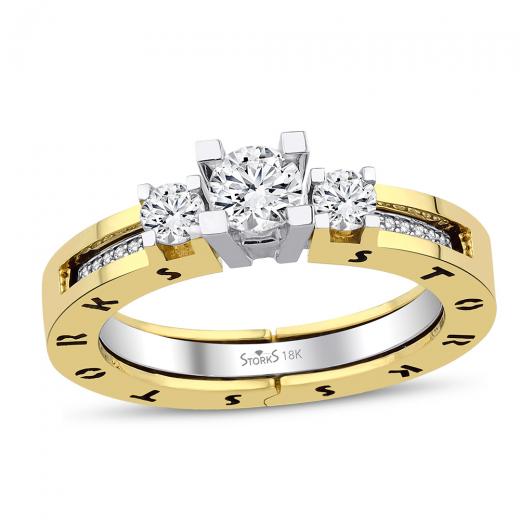 Storks Diamant-Ring
