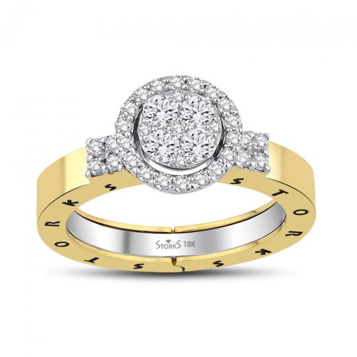 Storks Diamant-Ring