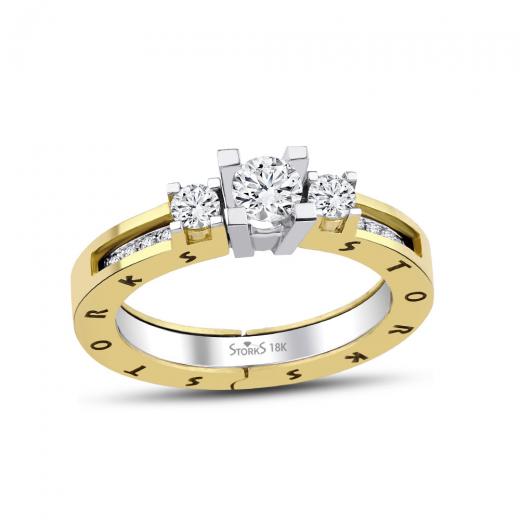 Storks Diamant-Ring