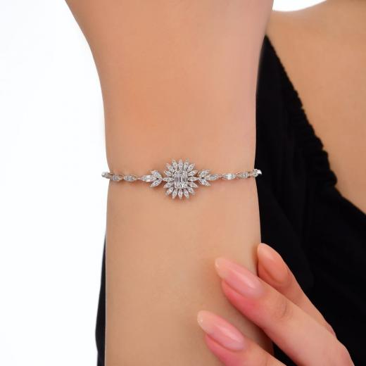 1.04 ct. Diamond Baguette Bracelet