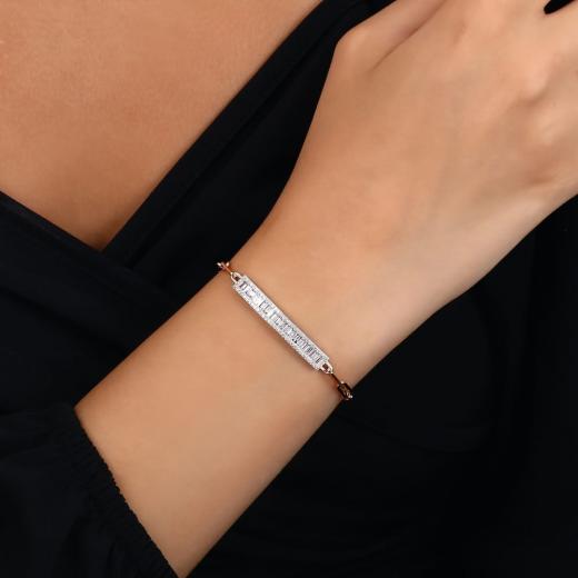 1.03 ct. Diamond Baguette Bracelet