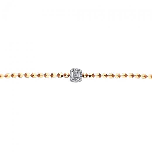 0.23 kt. Diamant-Baguette-Armband