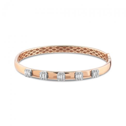 0.75 ct. Diamond Baguette Bracelet