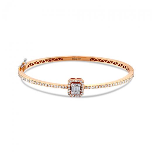 1.01 ct. Diamond Baguette Bracelet