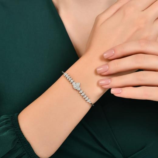 0.92 ct. Diamond Baguette Bracelet