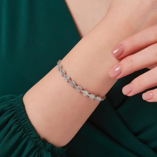 1.30 ct. Diamond Baguette Bracelet