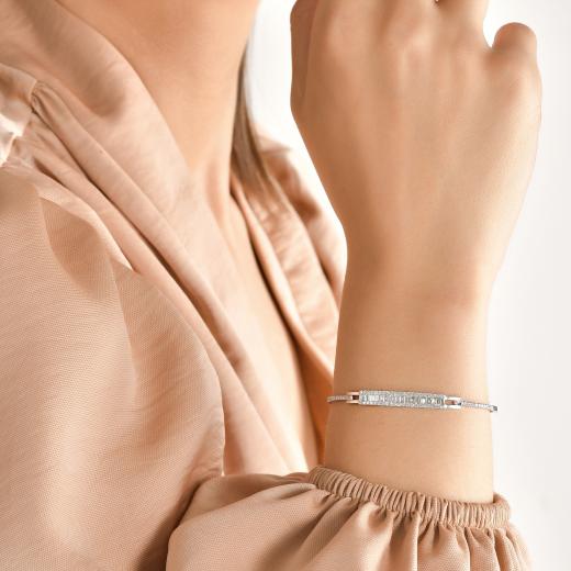 1.24 kt. Diamant-Baguette-Armband