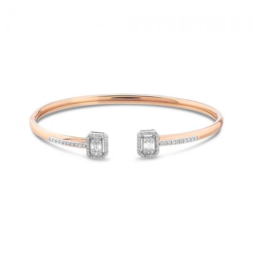 0.44 ct. Diamond Baguette Bracelet