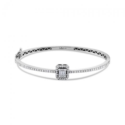 1.01 ct. Diamond Baguette Bracelet