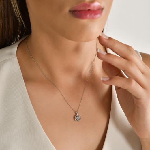 0.27 ct. Diamond Baguette Necklace