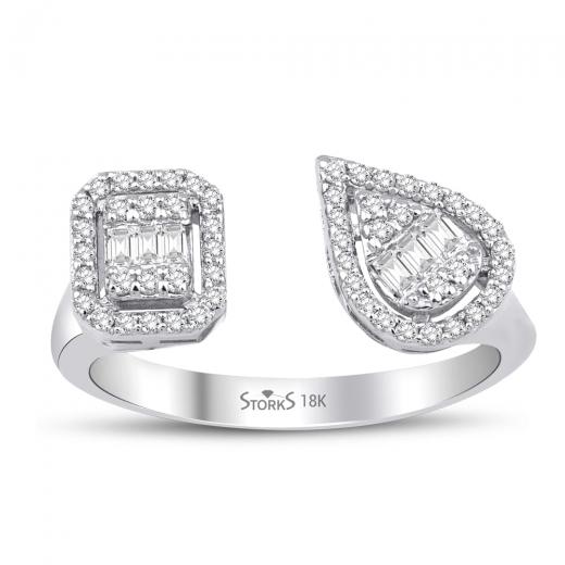 0.29 kt. Diamant Baguette Ring