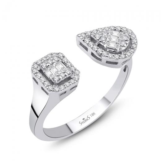 0.29 kt. Diamant Baguette Ring