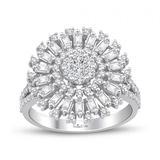1.12 ct. Diamond Baguette Ring