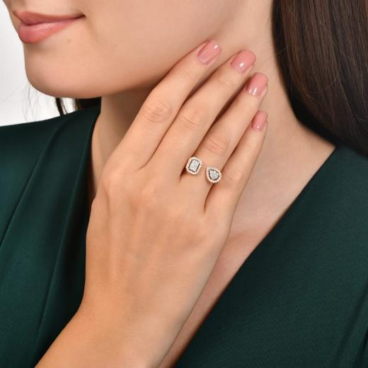 0.43 kt. Diamant Baguette Ring