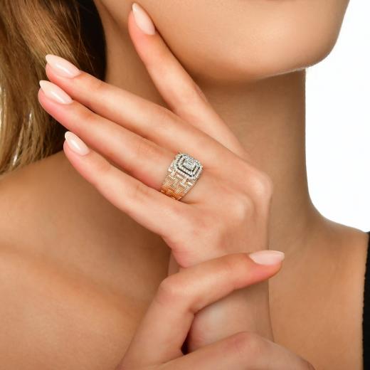 0.37 ct. Diamond Baguette Ring