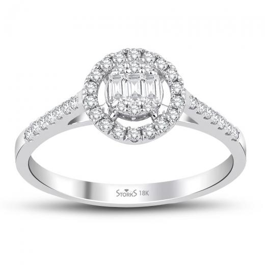 0.30 ct. Diamond Baguette Ring