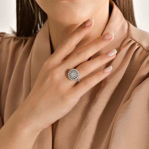 1.28 ct. Diamond Baguette Ring