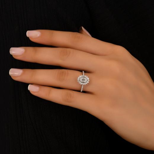 0.51 ct. Diamond Baguette Ring