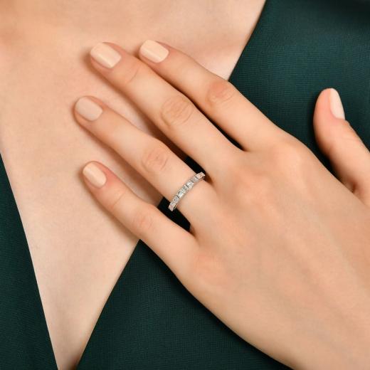 0.51 ct. Diamond Baguette Ring