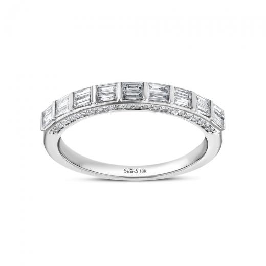 0.51 kt. Diamant Baguette Ring