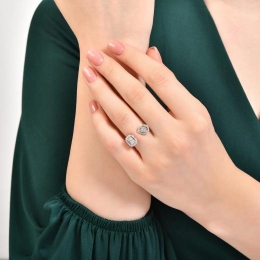 0.43 kt. Diamant Baguette Ring