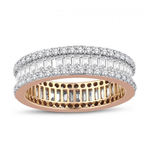 2.43 ct. Diamond Baguette Eternity Ring