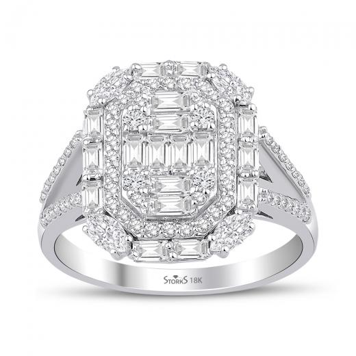 1.18 ct. Diamond Baguette Ring