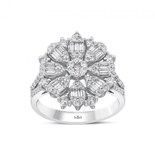 1.06 ct. Diamond Baguette Ring