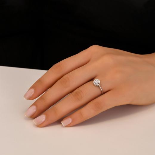 0.12 kt. Diamant Baguette Ring