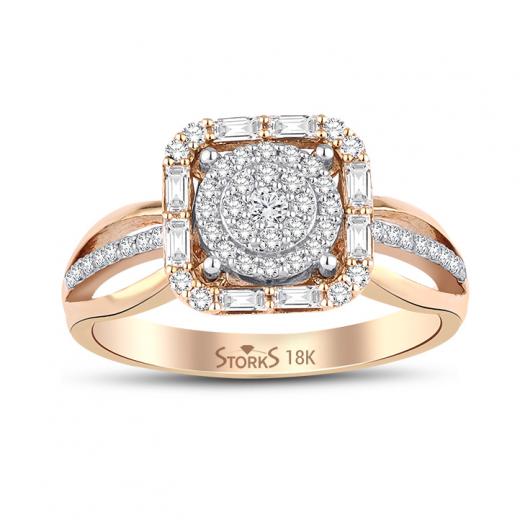 0.44 ct. Diamond Baguette Ring