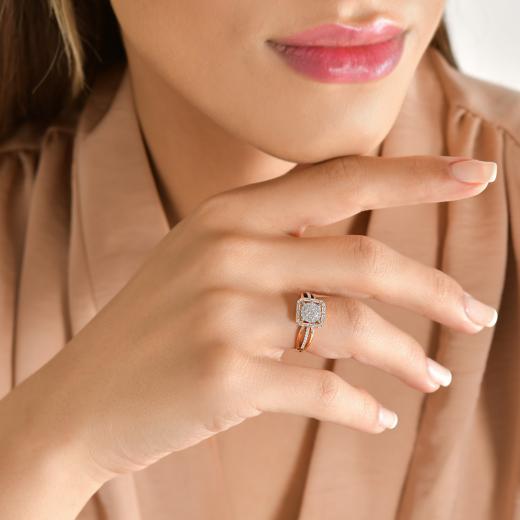 0.44 kt. Diamant Baguette Ring