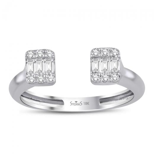 0.26 kt. Diamant Baguette Ring