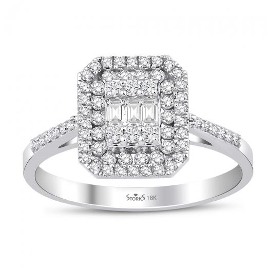 0.40 ct. Diamond Baguette Ring