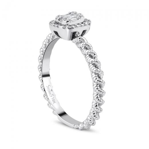 0.17 kt. Diamant Baguette Ring