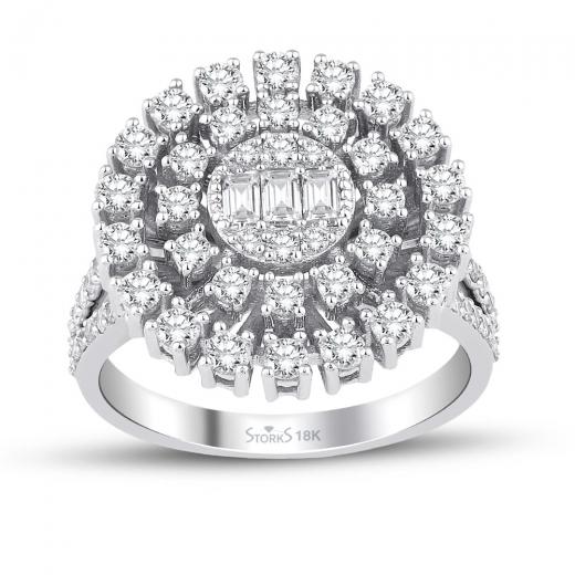 1.28 ct. Diamond Baguette Ring