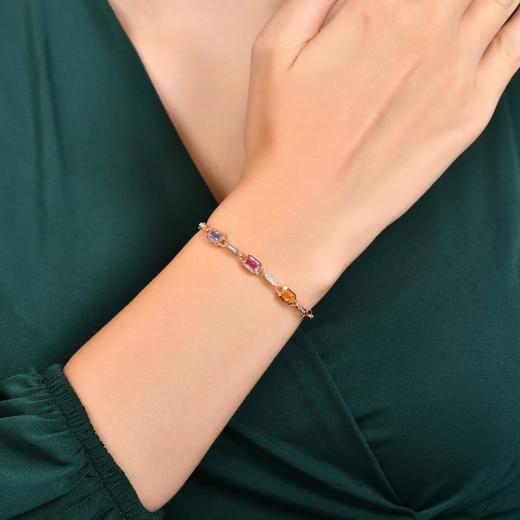 1.76 kt. Diamant-Cherry-Armband