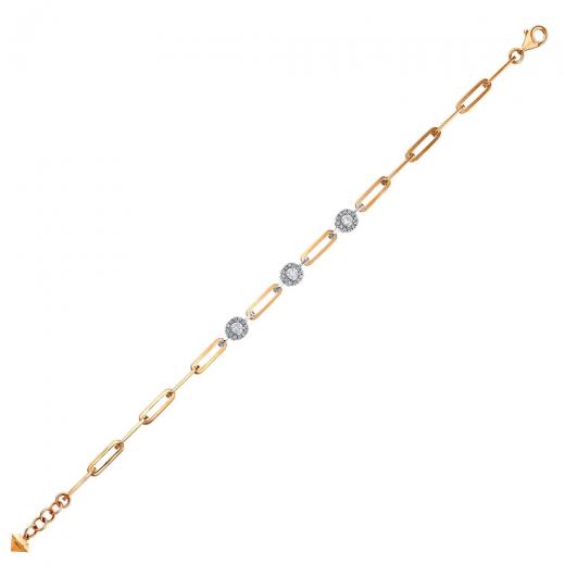 0.39 kt. Diamant-Cherry-Armband
