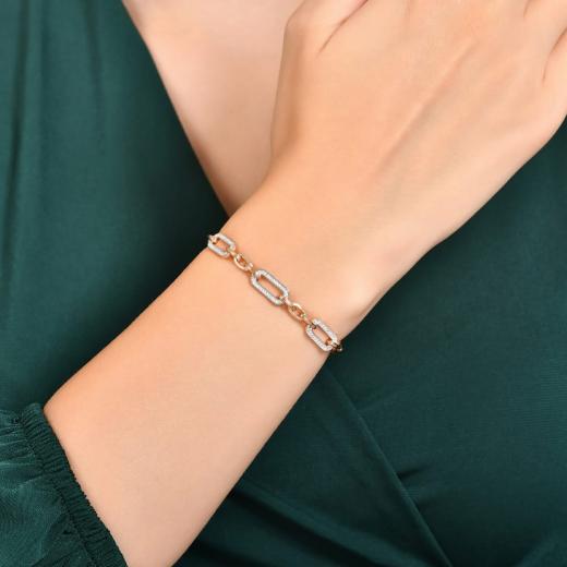 0.27 kt. Diamant-Cherry-Armband