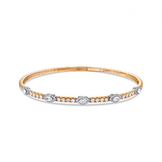1.23 kt. Diamant-Cherry-Armband