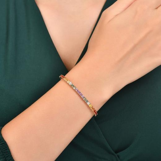 3.17 kt. Diamant-Cherry-Armband