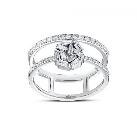 0.49 kt. Diamant-Cherry-Ring