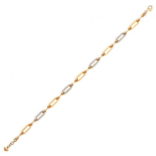 0.44 kt. Diamant-Cherry-Armband