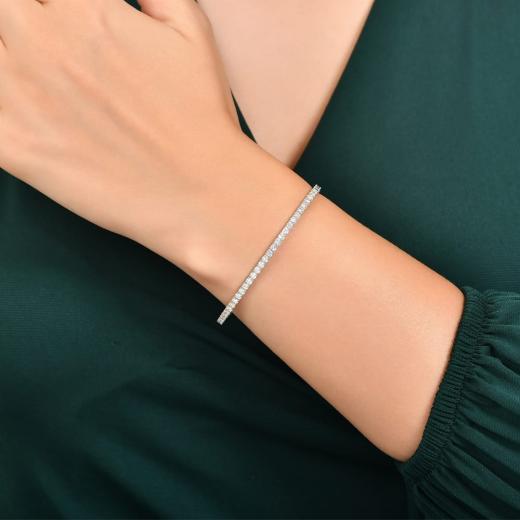 1.30 kt. Diamant-Cherry-Armband