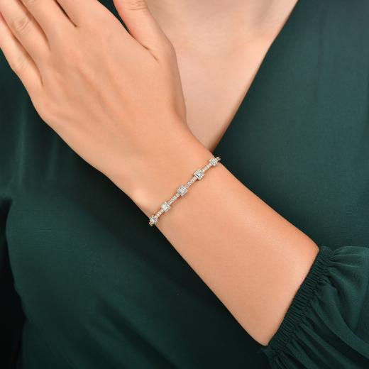 1.43 kt. Diamant-Cherry-Armband