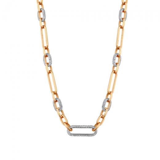 1.56 kt. Diamant-Cherry-Halskette